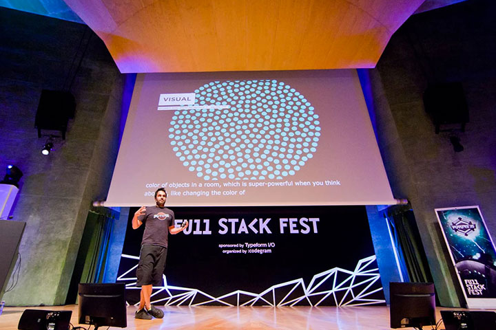 Captioning at Full Stack Fest Conference